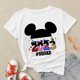 thumbnail image 1 of Disney Minnie Mouse Princesses Women's T-shirt 2023 Fashion Sweet Style Cute Girl Clothes Summer Casual Vacation Female T ShirtKids-4T(1pc) Gao Jinjia LED, 1 of 2