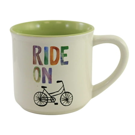 Tabletop Ride On Camper Mug Stoneware Microwave Safe 6010071