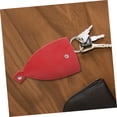 thumbnail image 3 of Funda para 2 llaves de coche, gancho para llavero extraíble, bolsa para llaves de control remoto de coche de cuero PU, para la mayoría de los coches (rojo), 3 of 5