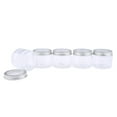 thumbnail image 1 of TISHITA 5 Pcs High Quality Multi-Function Cosmetic Jars with Screw Lids - 150ml, 1 of 8
