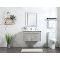 thumbnail image 6 of 36 inch single bathroom vanity in concrete grey, 6 of 8