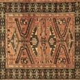 thumbnail image 1 of Ahgly Company Indoor Square Persian Brown Traditional Area Rugs, 6' Square, 1 of 4