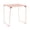 Peachy Pink, variant on Mesh Locker Organizer Shelf, 11" x 10" x 8", Dusty Black, Back to School Essentials, Stackable, Fits Standard Size School Lockers