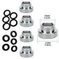thumbnail image 1 of HLONK 5 Pcs Faucet Adapter Kit Water Purifier Aerator Connector Brass Aerator Adapter, 1 of 19