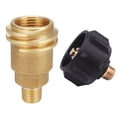 thumbnail image 3 of 2X Adaptador de Propano QCC1 Ajuste de VáLvula Reguladora de Gas 5042 Macho QCC1 Tuerca Adaptador de Manguera de Ajuste de Gas Propano con Tuerca, 3 of 5