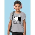 thumbnail image 2 of Dog And Bird Logo  T-Shirt Juniors -Image by Shutterstock,  Large, 2 of 4