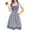 Blue, variant on NMMUED Dirndl Dresses Women 2pcs Oktoberfest Outfits Women October Festival Costume for Women Traditional Oktoberfest Costume Vintage Dress for Women, Bronze S