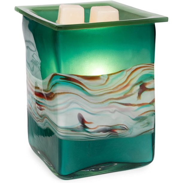 Scentsationals Wax Warmer Hand Made Art Glass Electric Scented Wax