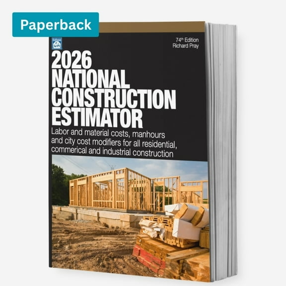 2026 National Construction Estimator, (Paperback)