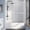 Silver, variant on Gotland 56-60" W x 75" H Frameless Shower Door, Sliding Shower Door with 5/16" (8mm) Clear SGCC Tempered Glass Stainless Steel Hardware Waterproof Seal Explosion-Proof Film, Glass Shower Door