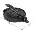 thumbnail image 4 of Máquina para Hacer Tortillas de Aluminio, Prensa de Masa Multifuncional para Uso Doméstico, Prensa de Tortillas para Roti, Prensa de Masa, Dosa, Tawa, Tamal, Pizza, Pastel, 4 of 4