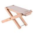 thumbnail image 1 of Graflsoa Adjustable Beech Wood Guitar Footrest with 4 Height Settings, Foldable Design, and Carrying Bag Included, 1 of 6