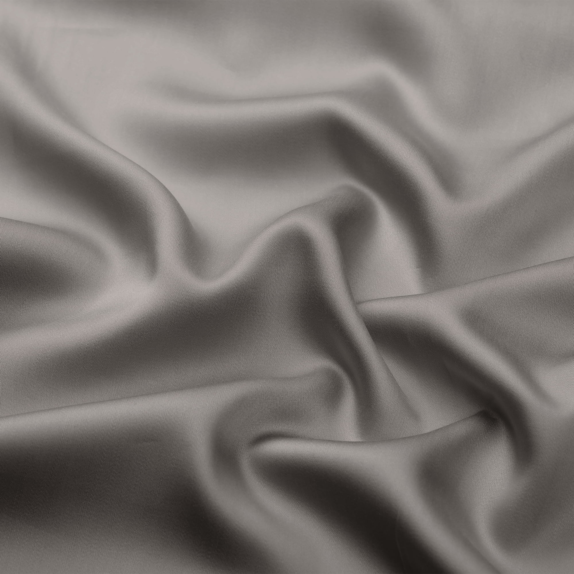Unique Bargains Satin Pillow Cases Set of 2 Cooling Pillow Covers Queen Dark Gray