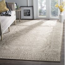SAFAVIEH Chester Rachel Southwestern Area Rug, Stone Grey/Pearl, 6' x 9'