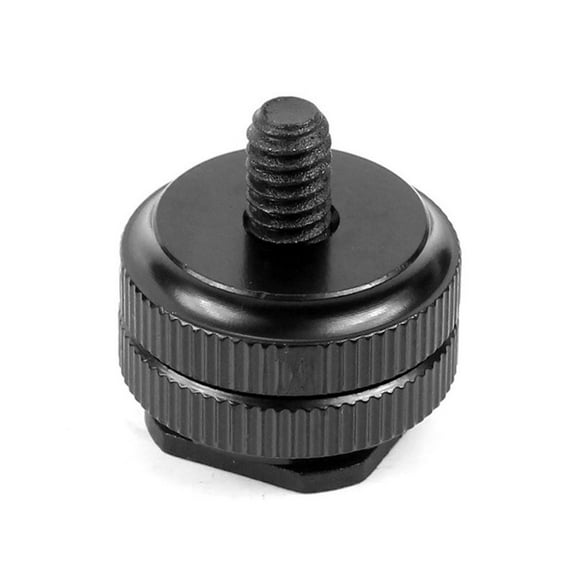 Aluminum Alloy Camera Screw Camera 1/4 inch Screw Adapter With Double Nut for DSLR Camera Parts
