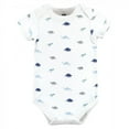 thumbnail image 4 of Hudson Baby Infant Boy Cotton Bodysuits, Newest Family Member, 3-6 Months, 4 of 5