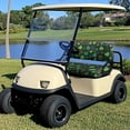 thumbnail image 4 of Pzuqiu Clover Golf Seat Covers for Cart Comfortable, Washable, Suitable for Golf Cart, Fit for Golf Carts, 4 of 10