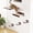 Walnut Wood & Beige Carpet, variant on Cat Perch Natural Wood & Beige Carpet Wall Shelf Climber with Hammock and Feeding Station