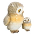 thumbnail image 2 of Forest Wisdom Tales Whimsical Mother Owl And Baby Owlet Family Figurine, 2 of 10