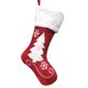 thumbnail image 1 of Ounissouiy Calcetines navideños de Papá Noel, bolsa de regalo de dulces, adorno para fiesta, árbol de Navidad, calcetines colgantes de Navidad, Kits de decoración para fiestas  forma de árbol, 1 of 1