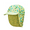 Dino Yellow, variant on UPF 50+ Sun Protection Toddler Beach Hat Neck Flap Kids Legionnaire Swim Hat Sun Caps Boys Girls Summer Dolphin Green - M