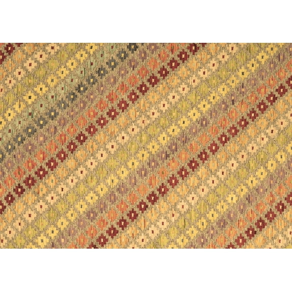 Ahgly Company Indoor Rectangle Southwestern Brown Country Area Rugs, 5' x 7'