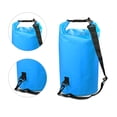thumbnail image 3 of Bolsa impermeable de 10 l, gran capacidad, con un solo hombro, enrollable, ligera, para almacenamiento en seco, para natación, 3 of 12