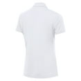 thumbnail image 3 of Women's Antigua  White Clemson Tigers Palmetto Series Era Polo, 3 of 3