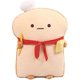 thumbnail image 1 of Toast Bread Pillow Funny Food Plush Toy Pillows Small Cute Stuffed Plush Toast Sofa Pillow (Toast, Brown), 1 of 4