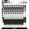 thumbnail image 2 of (3 pack) Zebra Z-Grip Mechanical Pencil, 0.7 mm, HB #2 Graphite, Black Grip, 24-Pack, 2 of 5
