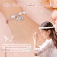 thumbnail image 4 of ANNECOSK First Holy Communion Gift for Girls (Youth), Catholic Rosary Cross Bracelet, 1st Communion Favor, Regalo Recuerdo de Primera Comunión Para Niñas, 4 of 9