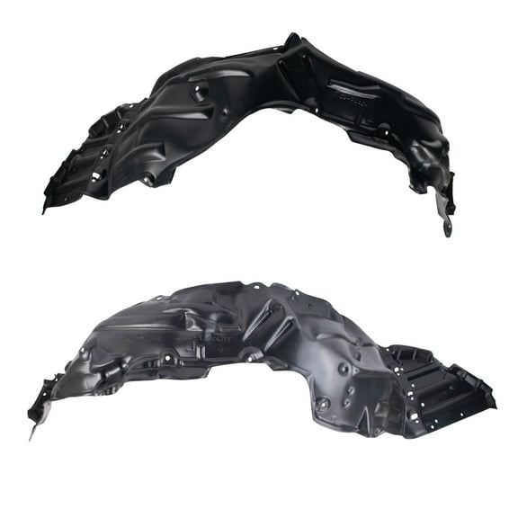 TRQ Front Inner Fender Liner Set Fits Select 2020-2022 Toyota Corolla TO1248232 TO1248233 TO1248234 TO1249232 TO1249233 TO1249234