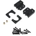 thumbnail image 2 of Runquan RC Car Accessories Metal Rear Axle Spring Fixing for LC79 MN82 1:12 Scale RC black, 2 of 8