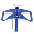 thumbnail image 3 of NAOJIE Half Moon Pool Vacuum Head - Swivel Hose Connection,Pole Handle - Above Ground,In-Ground Swimming Pools,Pool Vacuum Head,Manual Pool Vacuum,Manual Pool Vacuum for Inground Pools, 3 of 7