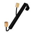 thumbnail image 1 of Transemion Vertical Storage Solution Easy Installation Without Punching Protecting Facade Door Hanging Bracket black Two beads (4.5), 1 of 6