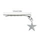 thumbnail image 3 of Metal One-Word Hair Clip Hair Barrettes Clip Star Pendant Hip Hop Y2K Hair Clip Star Hair Accessory for Women Girls, 3 of 4