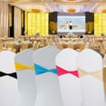 thumbnail image 2 of HES Chair Cover Reusable Scene Layout Polyester Printing Available Decor Chair Bands for Banquet, 2 of 8