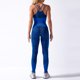 thumbnail image 3 of Conjunto de entrenamiento para mujer con estampado de piel de serpiente, 2 piezas, sujetador, medias, traje, 3 of 7