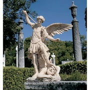Design Toscano St. Michael The Archangel Garden Angel Statue
