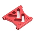 thumbnail image 3 of RC Car Front Bezel, Easy Install Stable Reliable Aluminum Alloy Anti Collision RC Front Bumper  For Axial RBX10 Ryft 1/10 Red, 3 of 8