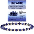 thumbnail image 2 of Top-kevin Crystal Bracelet Beaded Bracelets for Women 4mm Natural Stone Beads Gemstone Handmade Anxiety Jewelry Gifts, 2 of 14
