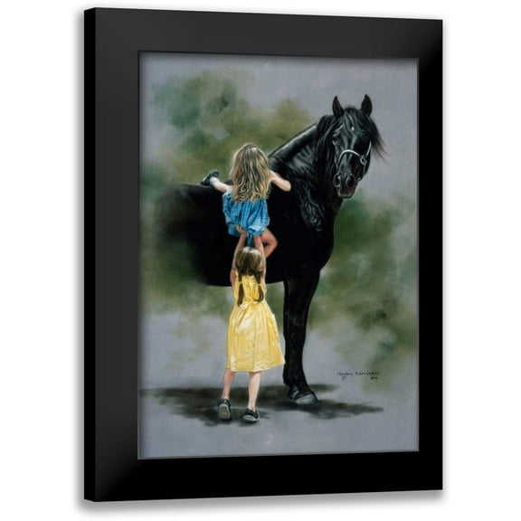 Harrison, Lesley 11x14 Black Modern Framed Museum Art Print Titled - The Booster Club