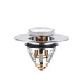 thumbnail image 1 of CAROOTU Stainless Steel Bounce Core Push-Type Converter Universal Basin Filter Practical Kitchen Accessories, 1 of 7