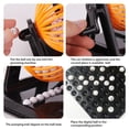 thumbnail image 4 of bedienty Machine Portable Manual Cards Visual Discrimination Bingo Game Shake Lucky Ball Adult Bar School Gift Teaching Boys, 4 of 6