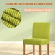 thumbnail image 4 of Funda protectora para silla de comedor, funda protectora Universal para muebles de oficina, Protector exterior, funda giratoria, suministros para el hogar, amarillo, 2 paquetes Speravity HA012490-10, 4 of 5