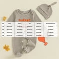 thumbnail image 3 of Aayomet Baby Boy Thanksgiving Outfit Little Turkey Footie Romper Newborn Clothes,Baby Thanksgiving Outfit Boy Long Sleeve Jumpsuit with Hat, 3 of 8