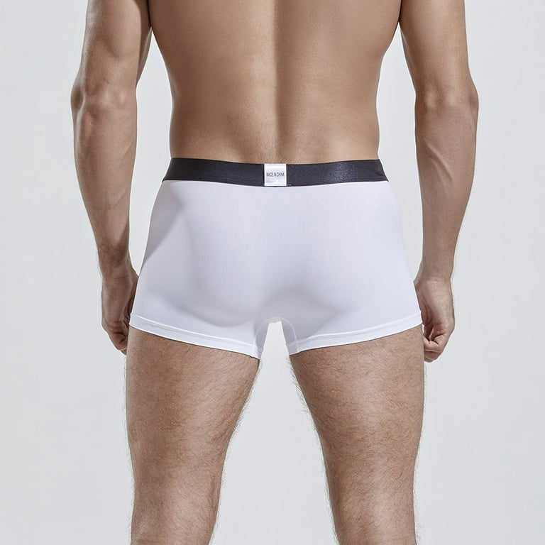 Kayannuo Underwear For Men Back to School Clearance Men's Soft Briefs  Underpants Knickers Shorts Sexy Underwear 