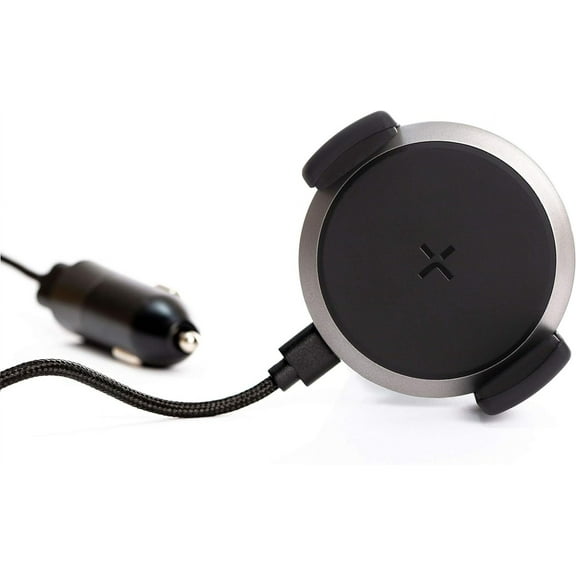 TYLT Venti Wireless Car Charger | 10W Qi-Certified Car Phone Holder Mount Charger, Air Vent Car Charging Holder & Auto Clamping Car Mount Charger for Apple, Samsung, and Other QI Capable Devices