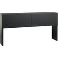 thumbnail image 6 of Lorell Charcoal Steel Desk Series Stack-on Hutch 72" - Material: Steel - Finish: Charcoal, 6 of 6