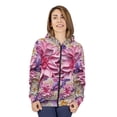 thumbnail image 5 of Soluvd Poppin Floral Unisex, Women's, Men's Zip Hoodie, 5 of 5